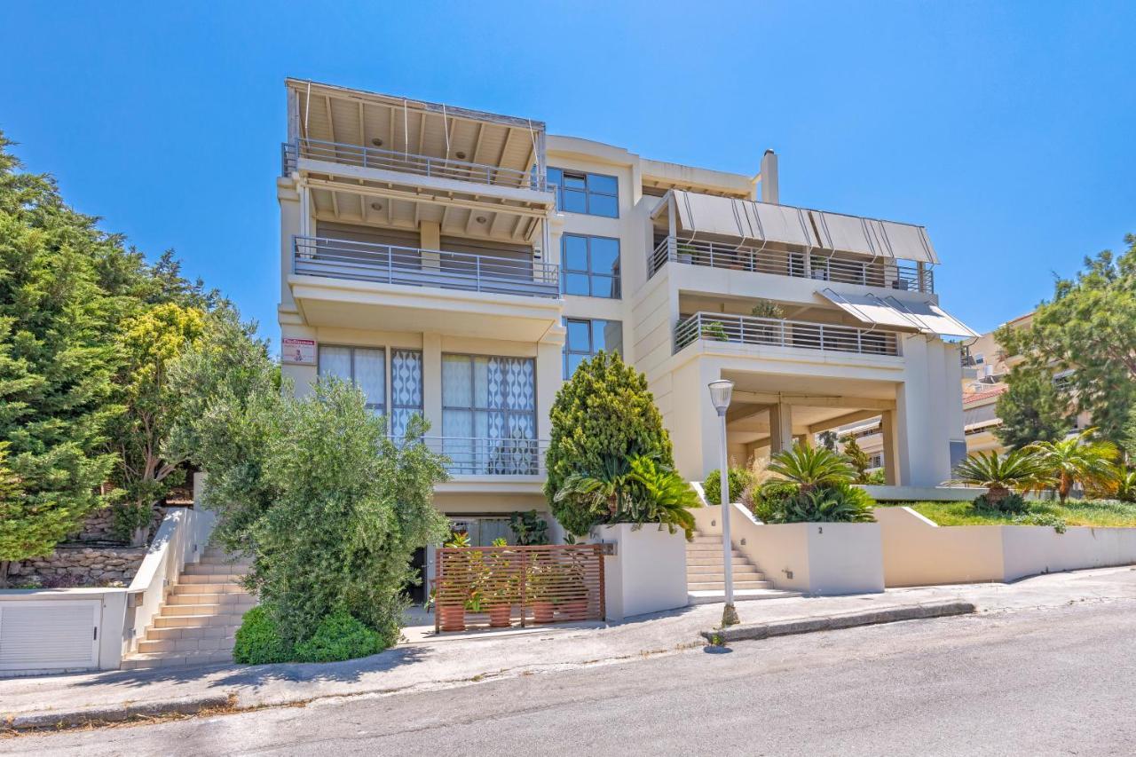 Ferienwohnung Sunny Penthouse,Modern Amenities+Aegean View Rhodes City Exterior foto